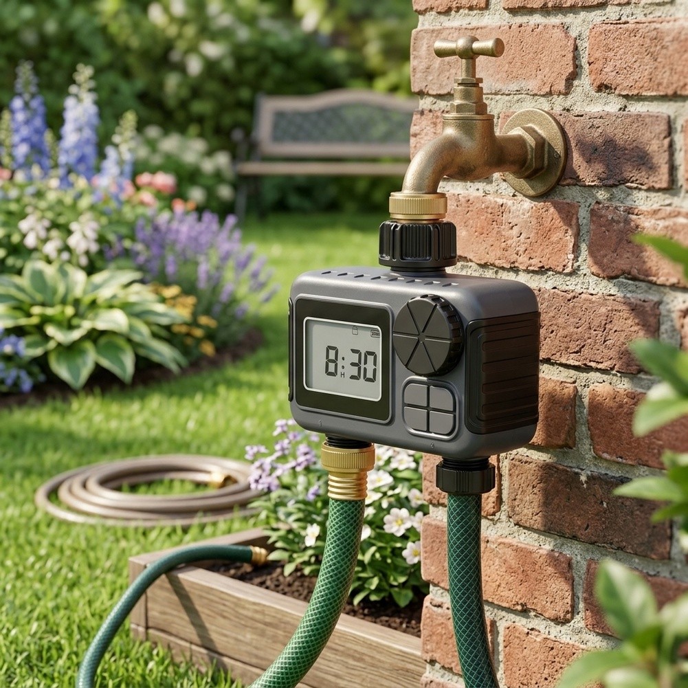 Таймер для полива сада с двумя – обзор и цена Timer Dual Outlet